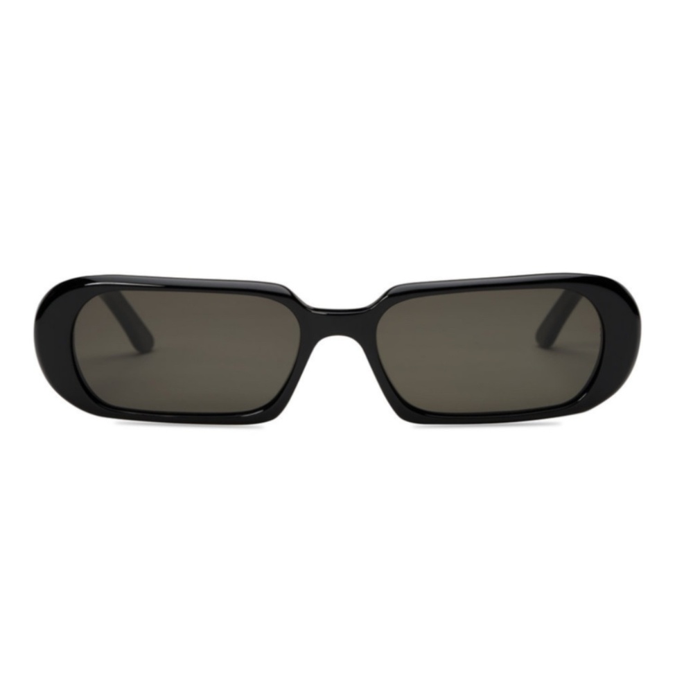 Carla Colour Ovale Sunglasses in Black